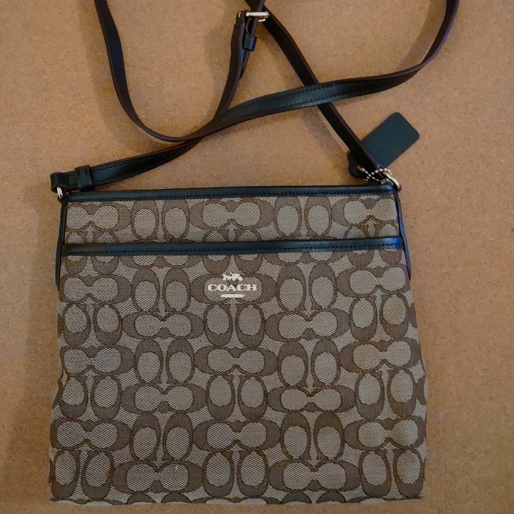 Coach Cross Body File Bag